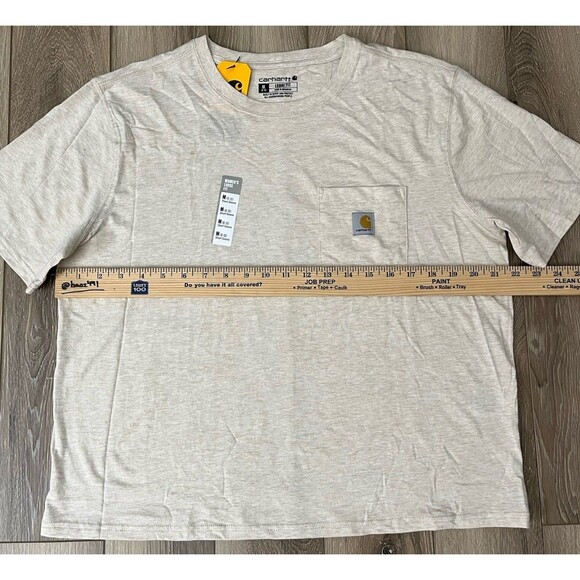 Carhartt Loose Fit TENCEL Fiber Series Short Sleeve Pocket Tee Women’s Sz M NEW - Picture 9 of 9